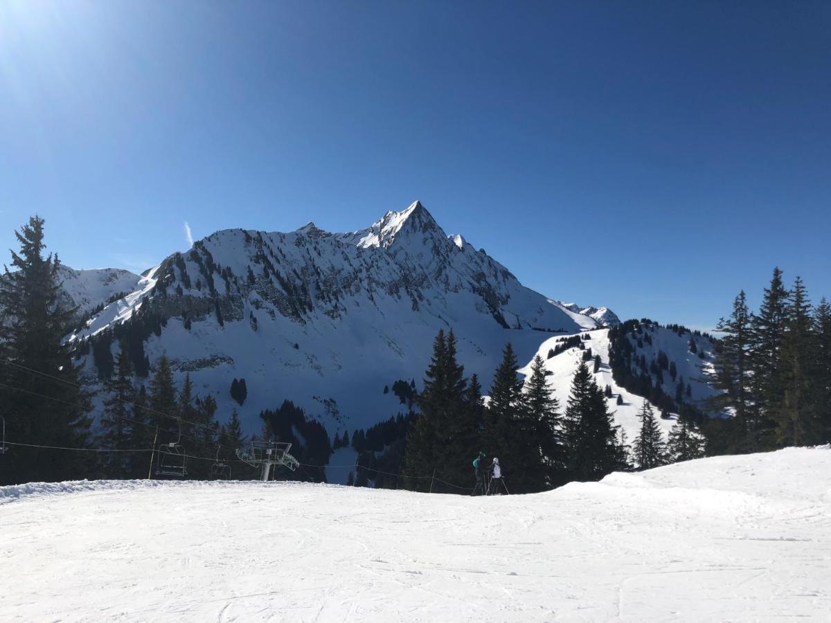 Studio 4 Personnes A 80M Des Pistes De Ski Saint-Jean-dʼAulps Eksteriør billede