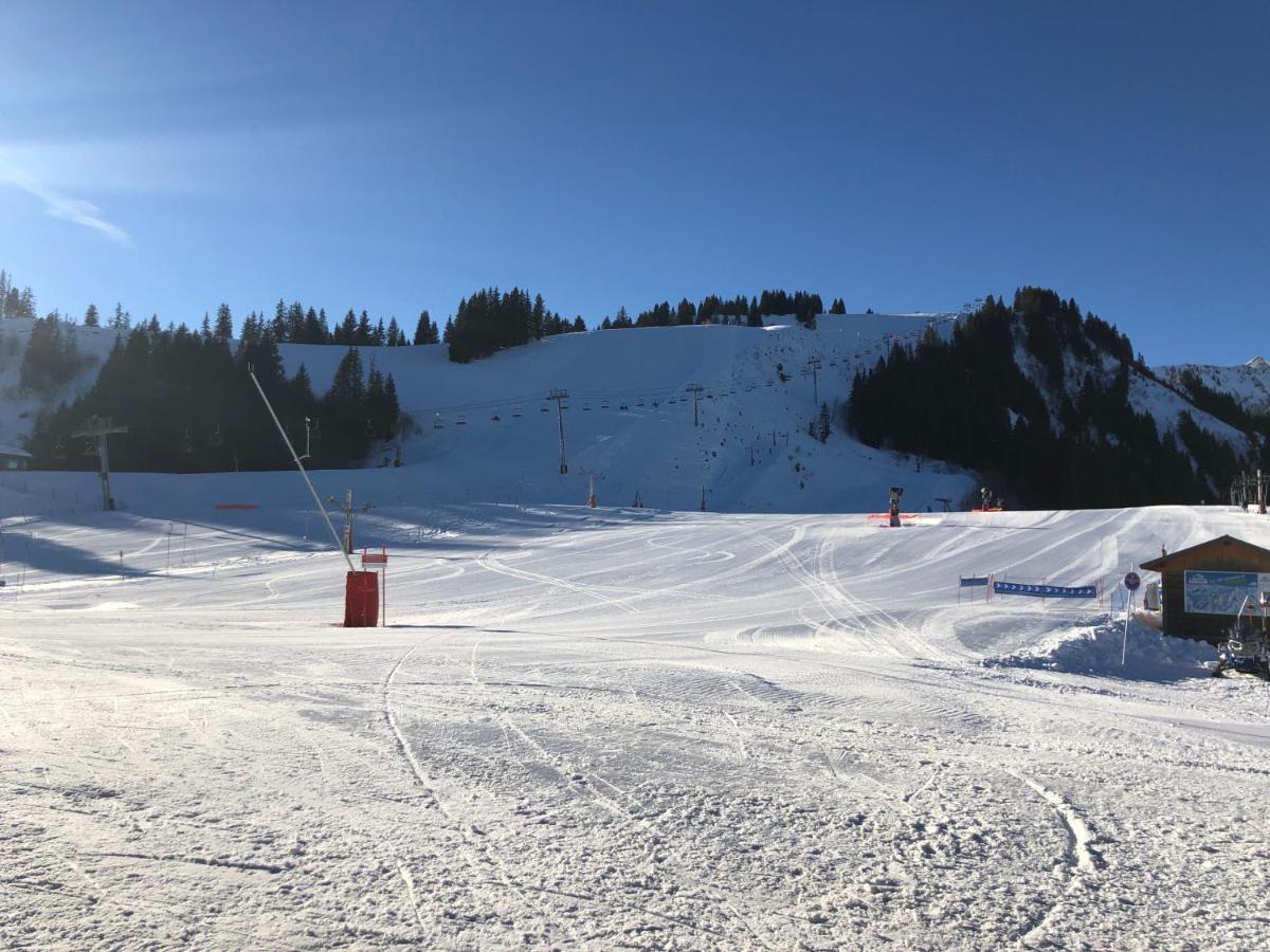 Studio 4 Personnes A 80M Des Pistes De Ski Saint-Jean-dʼAulps Eksteriør billede